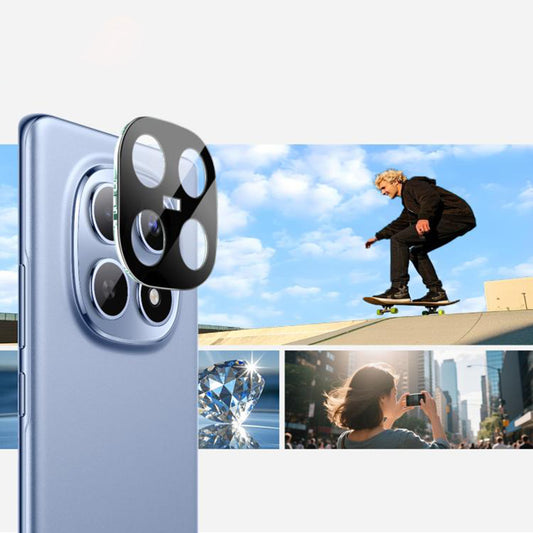 Skyddsfilm för bakre kamera Techsuit för Xiaomi Poco M8 / Redmi Note 15 5G, Härdat glas, Svart