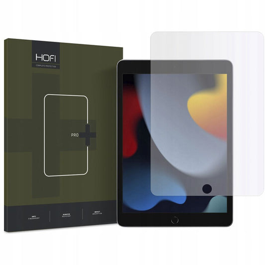 Skärmskydd HOFI PRO+ för Apple iPad 10.2 (2021) / 10.2 (2020) / 10.2 (2019), härdat glas, full limning H0FI041