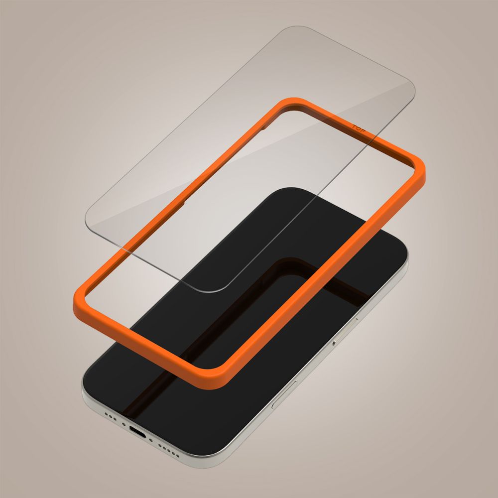 Tech-Protect Supreme skyddsfilm för skärm och kamera på baksidan för Apple iPhone 16 Plus, glasskyddad, full limning