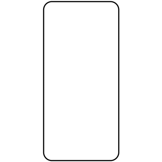 OEM-skärmskydd med automatisk justering för Apple iPhone 16 Pro, skärmskydd av glas, full limning, 5D, svart