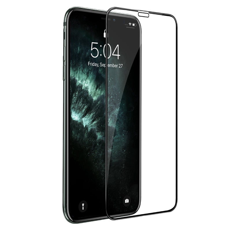 Skärmskydd HOCO G16 för Apple iPhone 11 / XR, Härdat Glas, Full Lim, 5D, Svart