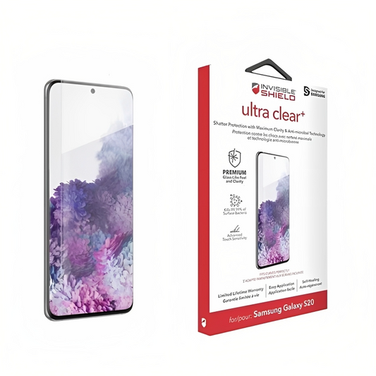 Skärmskydd Zagg Ultra Clear+ för Samsung Galaxy S20 G980, Plast 200204858