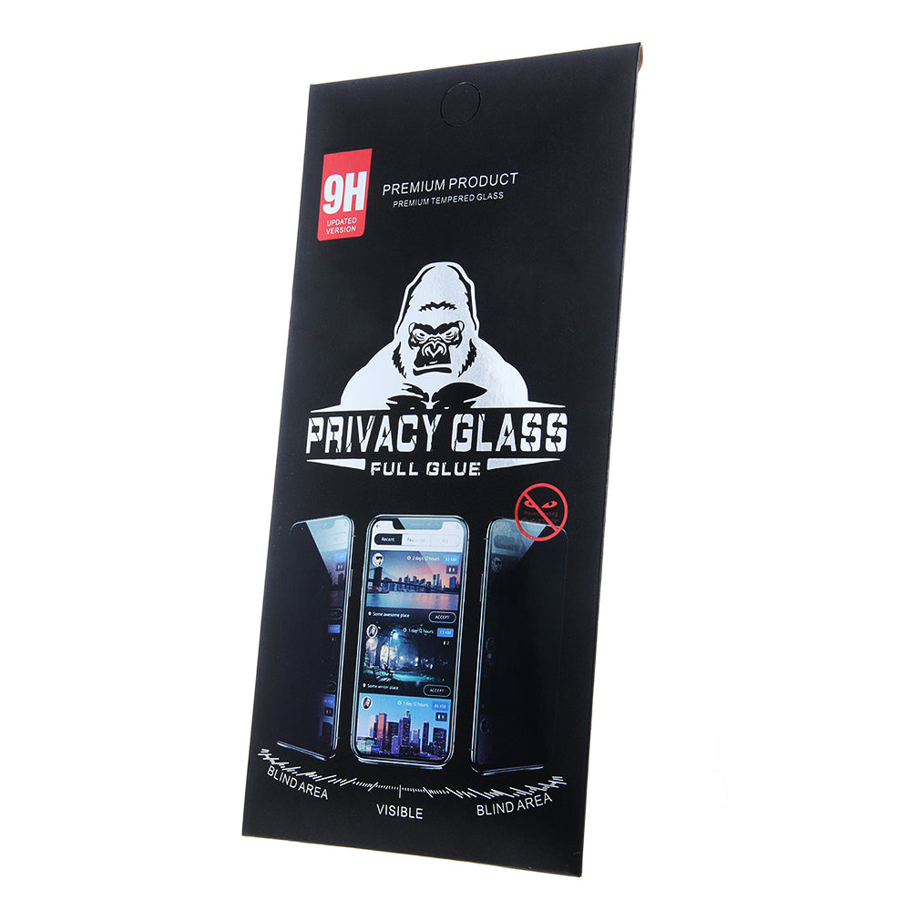 Skyddsfilm Privacy OEM för Samsung Galaxy S24+ S926, Härdat Glas, Full Lim
