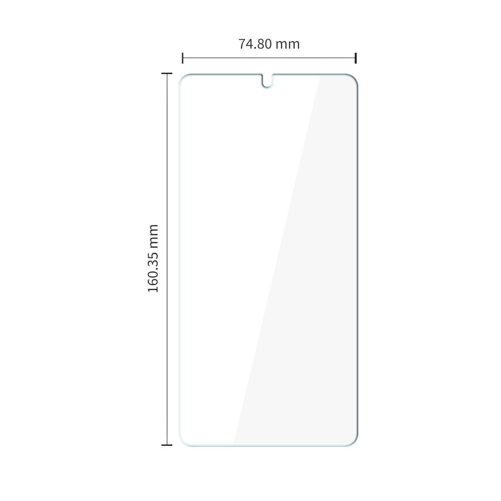 Tech-Protect FIT+ skärmskydd för Samsung Galaxy S26 Ultra S948, härdat glas, full limning, set om 2 stycken