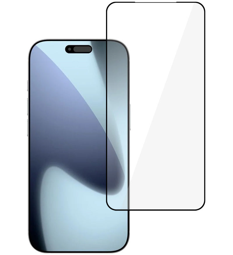 Tel Protect 10X HD Plus Titanium skärmskydd för Apple iPhone 18 Pro Max / 17 Pro Max, härdat glas, helklistrat, svart