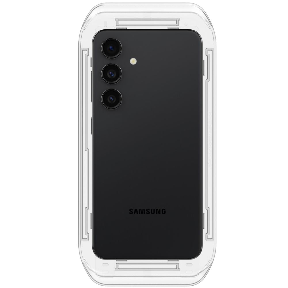 Skärmskydd Spigen GlastR EZ FIT för Samsung Galaxy S25+ S936 / S24+ S926, Härdat Glas, Full Lim, Set med 2 stycken AGL07432