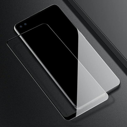OEM skärmskydd för Oppo Reno13 F, härdat glas, full limning, 21D, svart