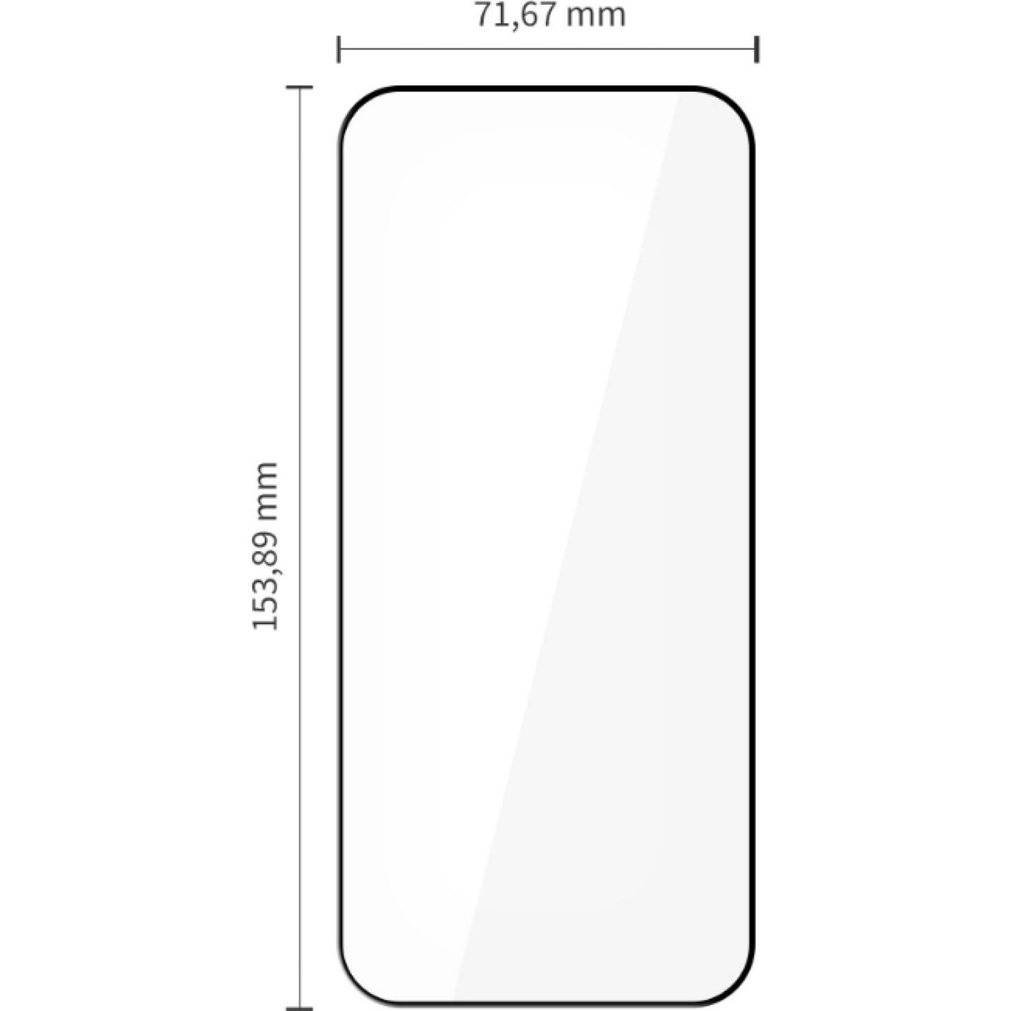 Skärmskydd Tech-Protect FIT+ för Xiaomi Poco F8 Ultra, Härdat Glas, Fullt Lim, Set om 2 stycken, 2.5D, Svart