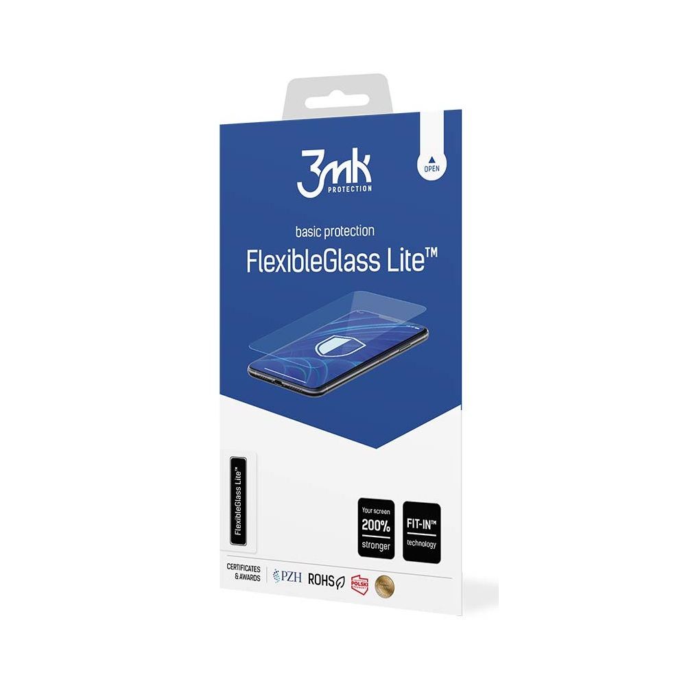 Skärmskydd 3MK FlexibleGlass Lite för Apple iPhone 11, Flexibelt Glas, Fullt Lim
