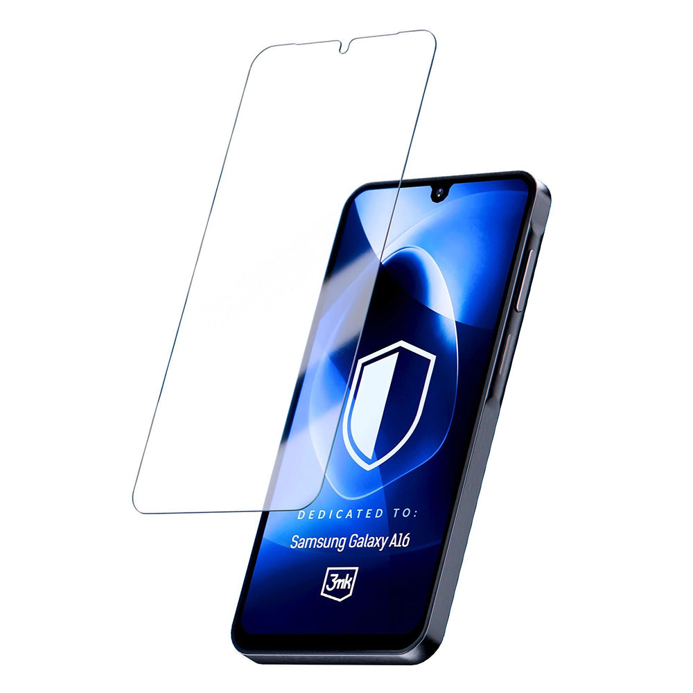 Skärmskydd 3MK FlexibleGlass för Samsung Galaxy A26 A266 / A16 5G A166 / A16 4G A165 / M16 M166, Flexibelt Glas, Full Lim