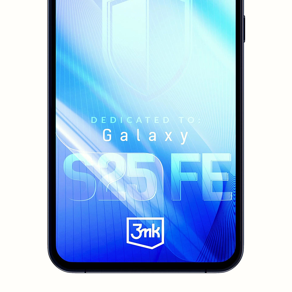 Skärmskydd 3MK FlexibleGlass för Samsung Galaxy S25 FE, Flexibelt Glas, Full Lim