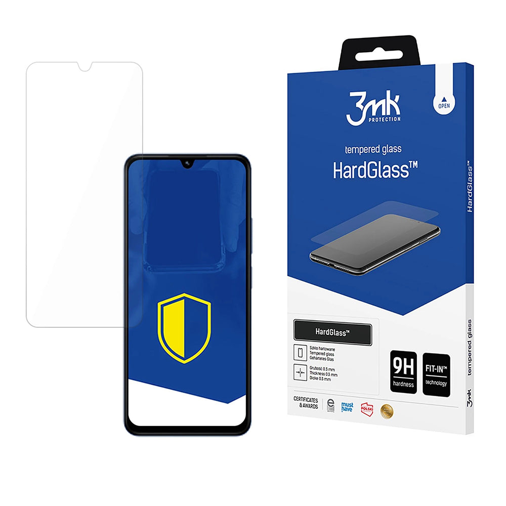 3MK HardGlass skärmskydd för Xiaomi Redmi A5 4G (Regional) / 14C / Poco C75, härdat glas, full limning