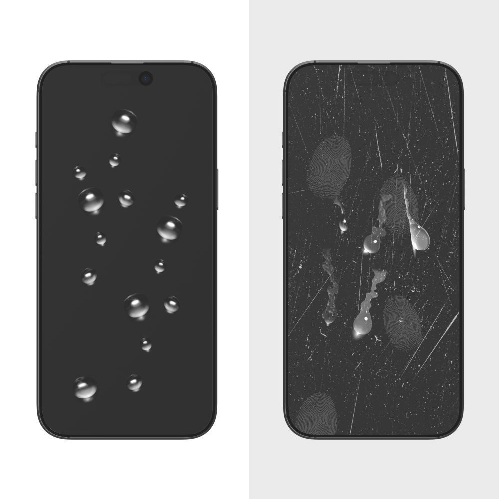 Tech-Protect FIT+ skärmskydd för Motorola Moto G77 / G67, härdat glas, full limning, set om 2 stycken, 2.5D, svart
