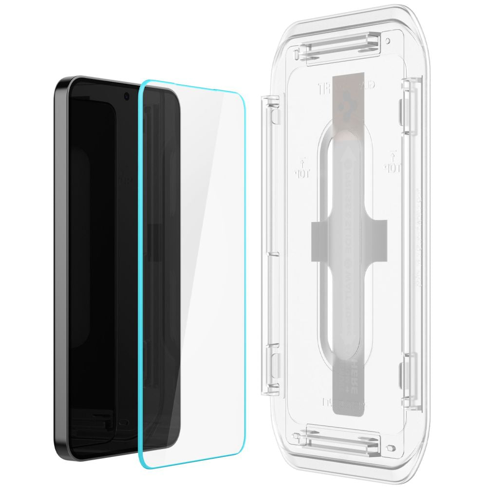 Skärmskydd Spigen GlastR EZ FIT för Samsung Galaxy S25+ S936 / S24+ S926, Härdat Glas, Full Lim, Set med 2 stycken AGL07432