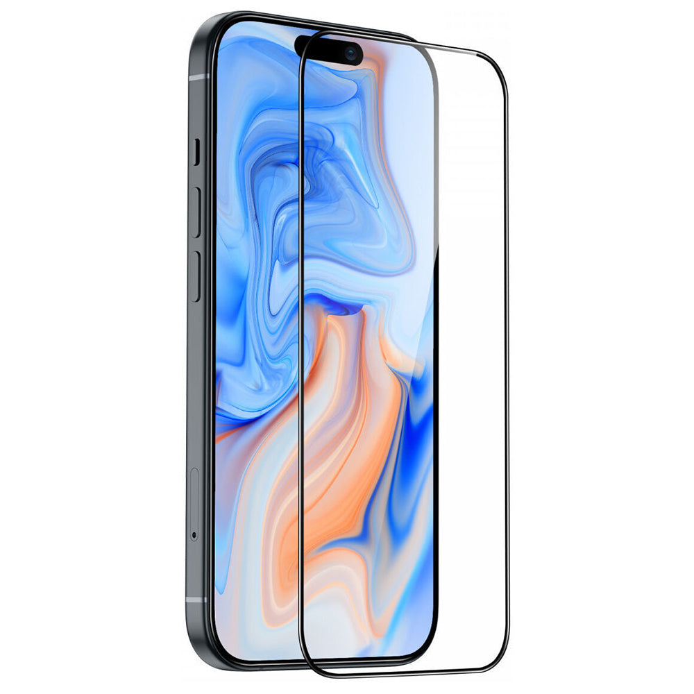 Skärmskydd ESR Armorite för Apple iPhone 15 Plus, Härdat Glas, Full Lim, Svart