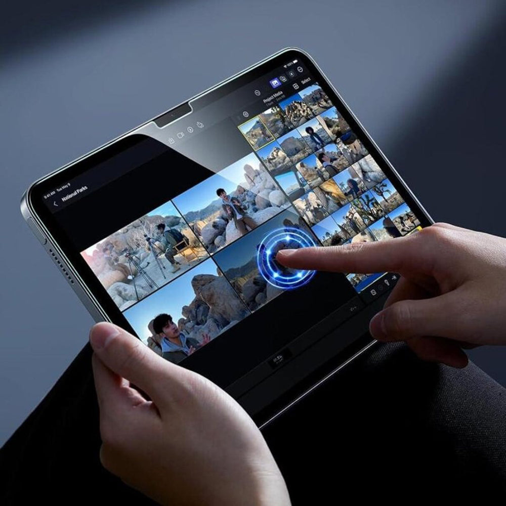 ESR Armorite UltraFit skärmskydd för Apple iPad Air 11 (2026) / Air 11 (2025), härdat glas, full limning, set med 2 stycken