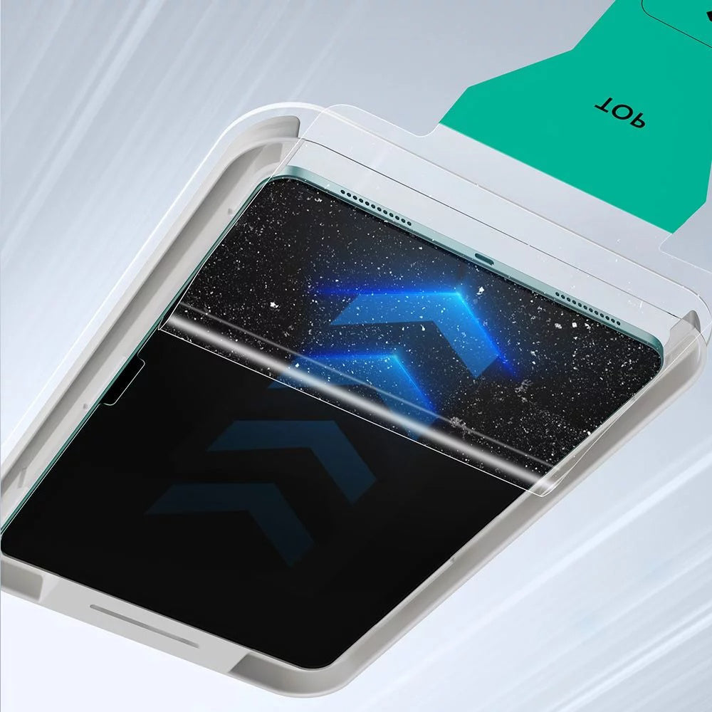 Skärmskydd ESR UltraFit för Apple iPad (2025) / (2022), Härdat Glas, Full Glue, Set med 2 stycken
