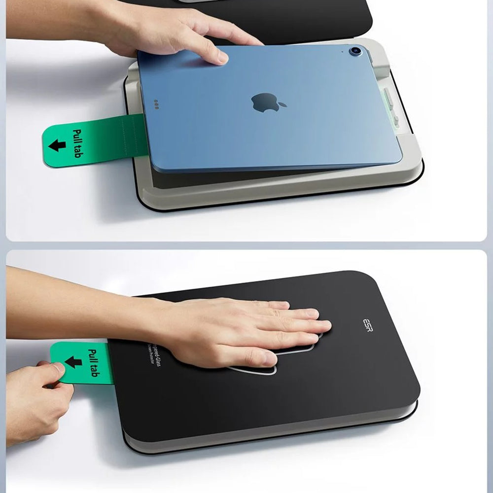 Skärmskydd ESR UltraFit för Apple iPad (2025) / (2022), Härdat Glas, Full Glue, Set med 2 stycken