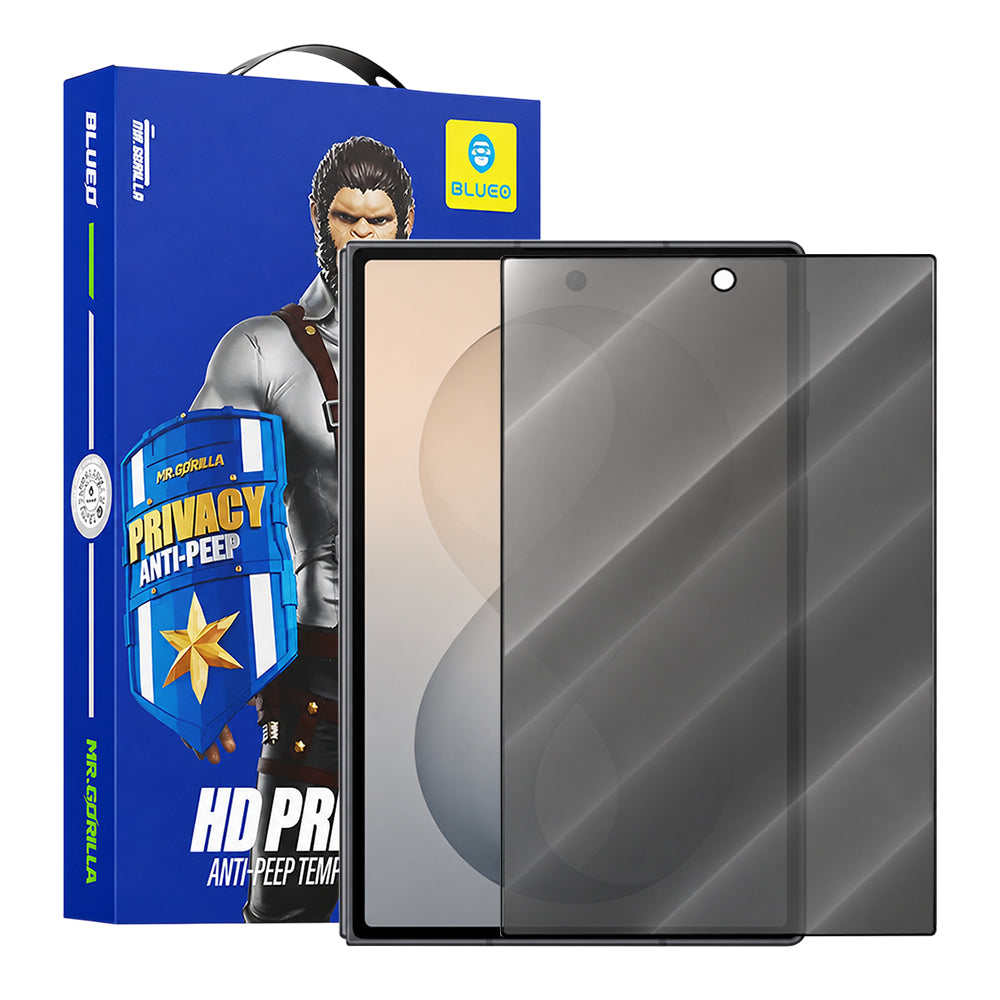 Blueo Anti-Peep Privacy Skärmskydd för Samsung Galaxy Z Fold8 F971, Härdat Glas, Fullt Lim