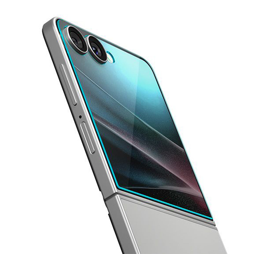 Skärmskydd Spigen GlastR EZ FIT för Samsung Galaxy Z Flip7 F766, Härdat Glas, Full Lim, Set med 2 stycken AGL09585
