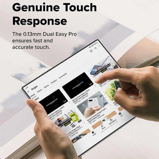 Skyddsplast för inre skärm Ringke Dual Easy Pro för Samsung Galaxy Z Fold7 F966, plast, set om 2 stycken