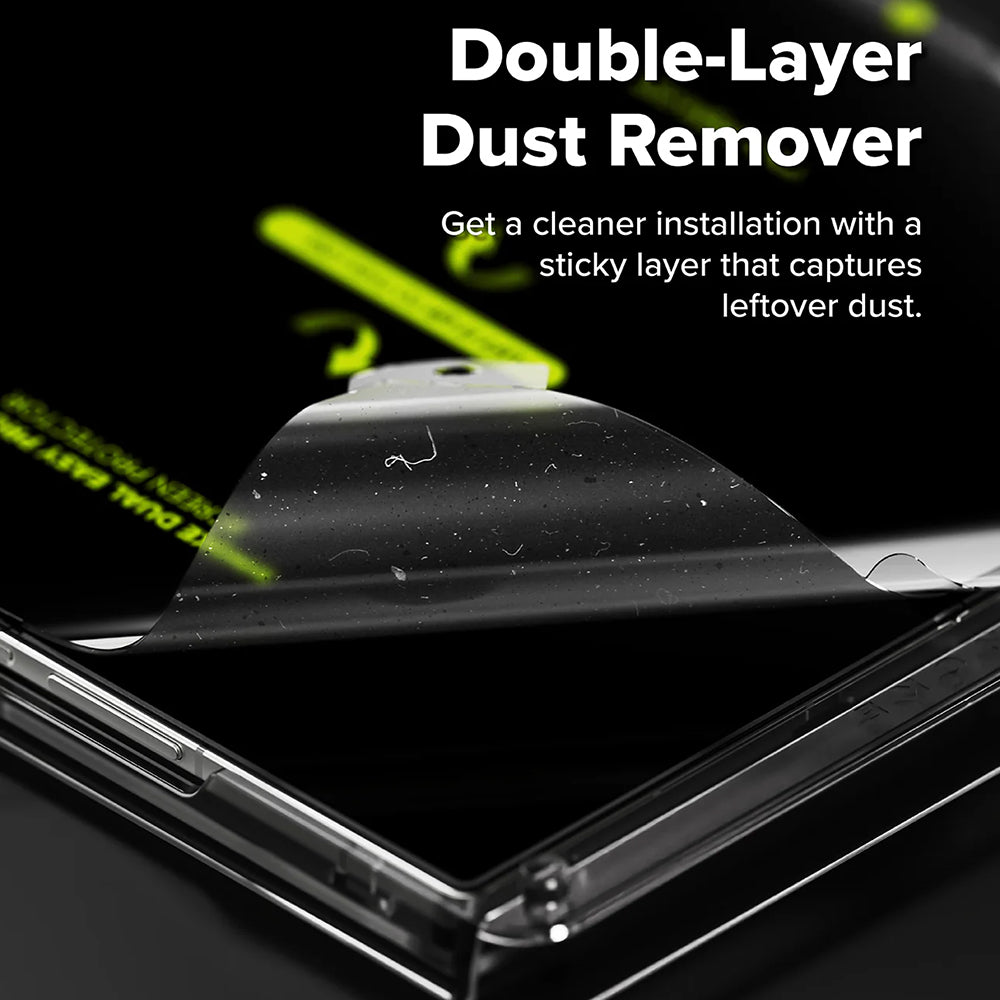 Skyddsplast för inre skärm Ringke Dual Easy Pro för Samsung Galaxy Z Fold7 F966, plast, set om 2 stycken