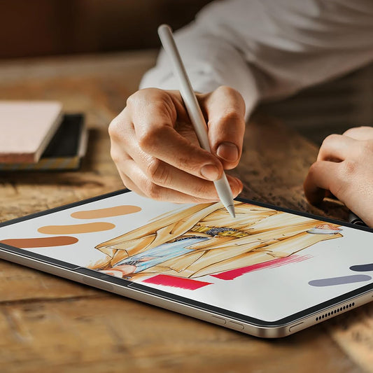 Skyddsfilm Matte ESR Paper Feel för Apple iPad Pro 13 (2024), Plast, Set med 2 stycken