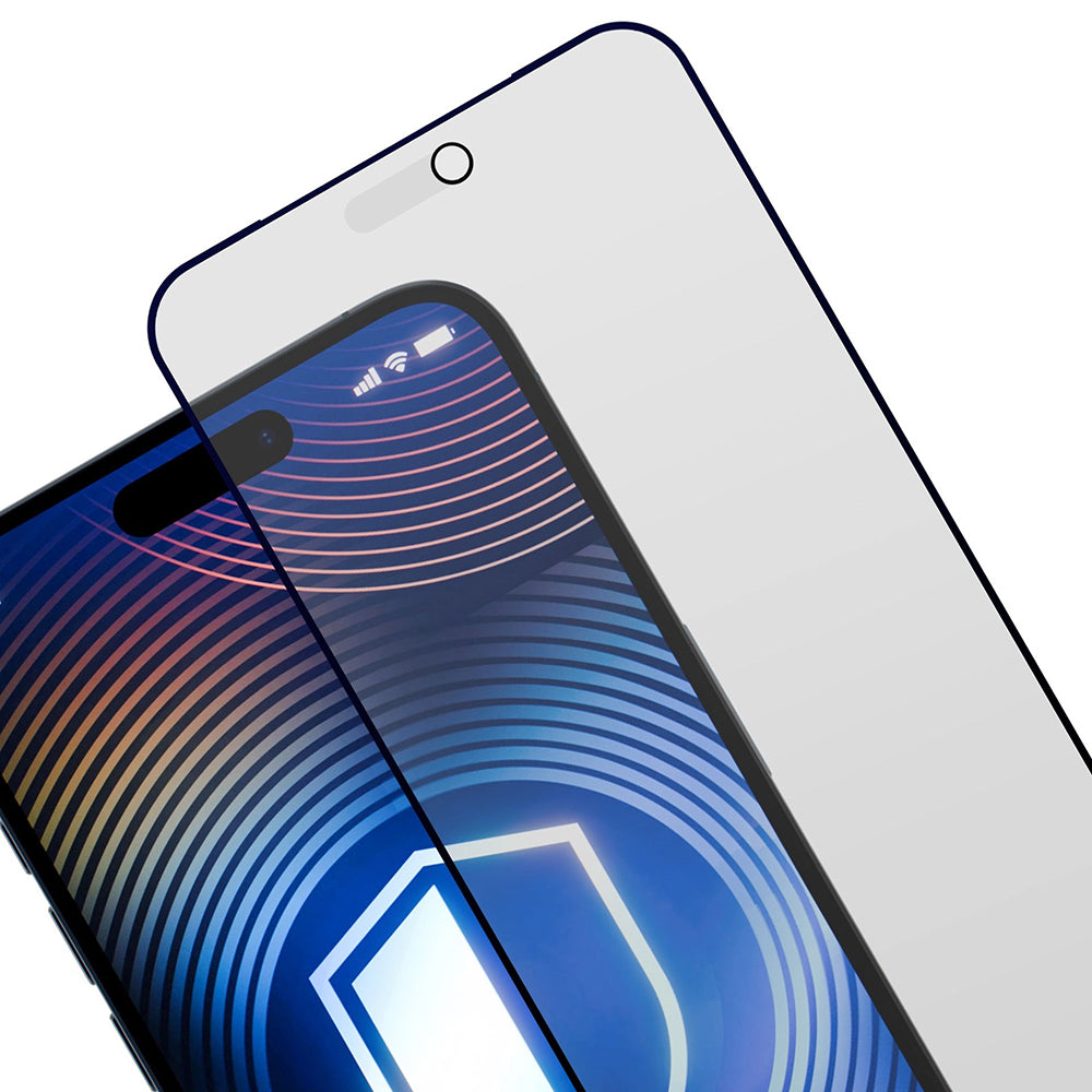Matt Privacy Skärmskydd 3MK Max för Apple iPhone 18 Pro Max, Härdat Glas, Fullt Lim