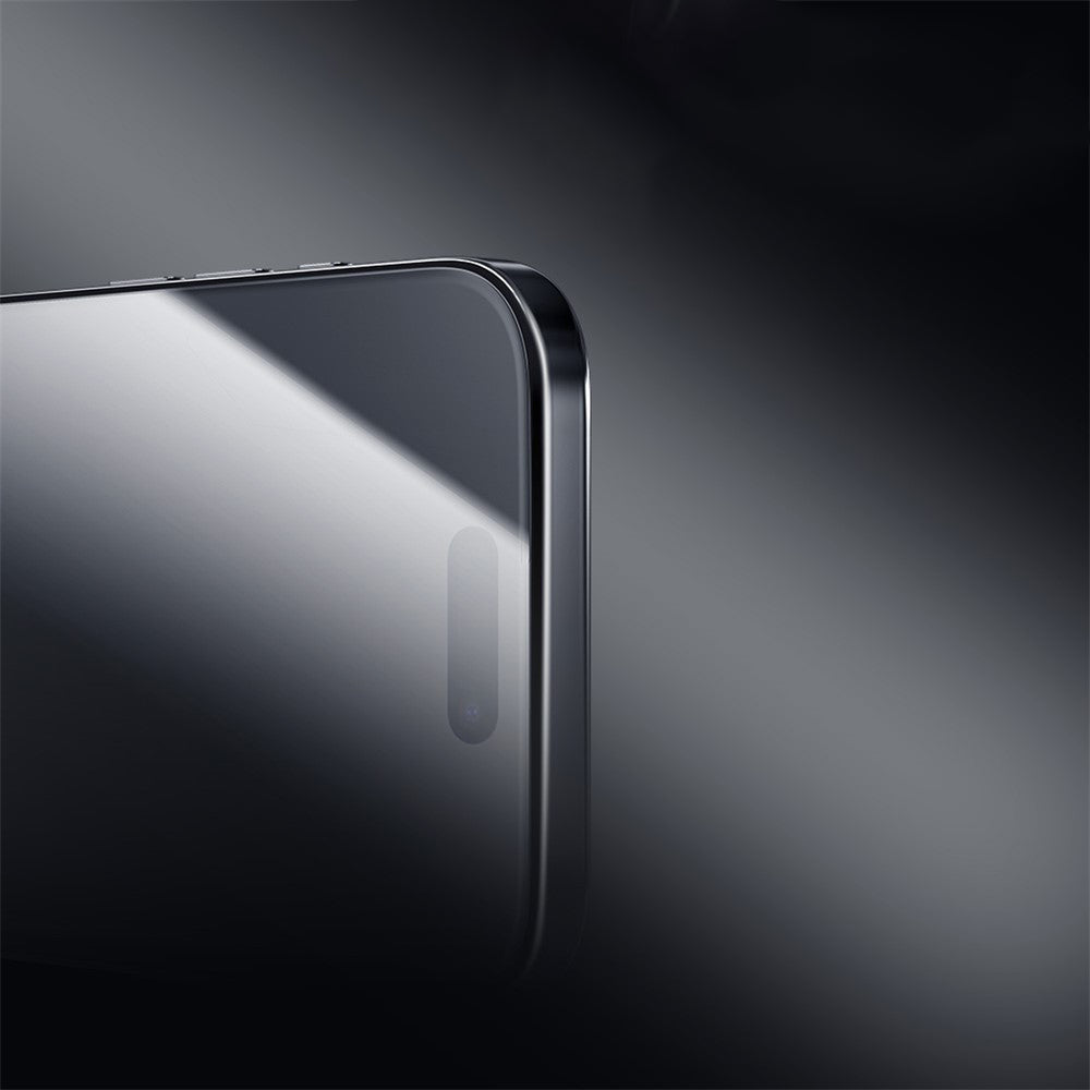 Nillkin CP+ Pro skärmskydd för Apple iPhone 15 Pro Max, härdat glas, full lim, svart