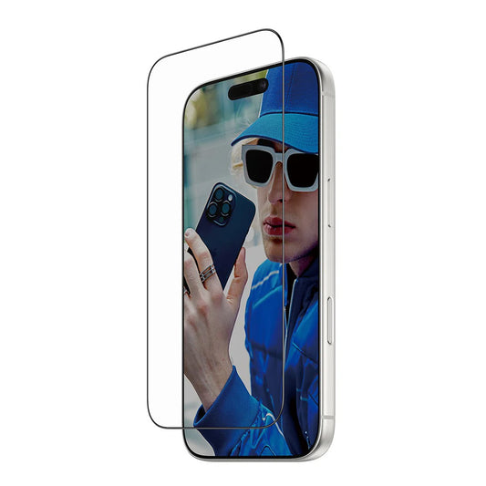 Skyddsfilm PanzerGlass Ultra-Wide Fit Fastfit för Apple iPhone 17 Pro, Härdat Glas, Full Lim, Svart