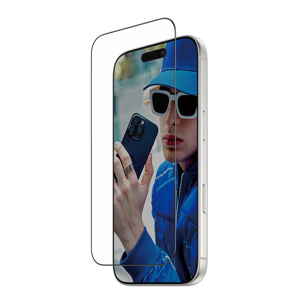Skyddsfilm PanzerGlass Ultra-Wide Fit Fastfit för Apple iPhone 17 Pro, Härdat Glas, Full Lim, Svart