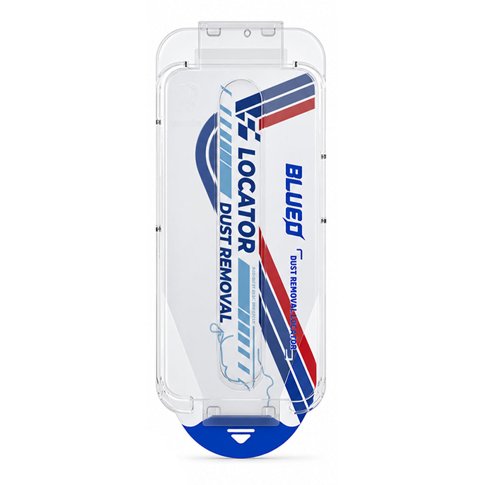 Blueo Anti-Peep Applicator Pro integritetsskyddande skärmskydd för Apple iPhone 18 Pro Max, härdat glas, helhäftande