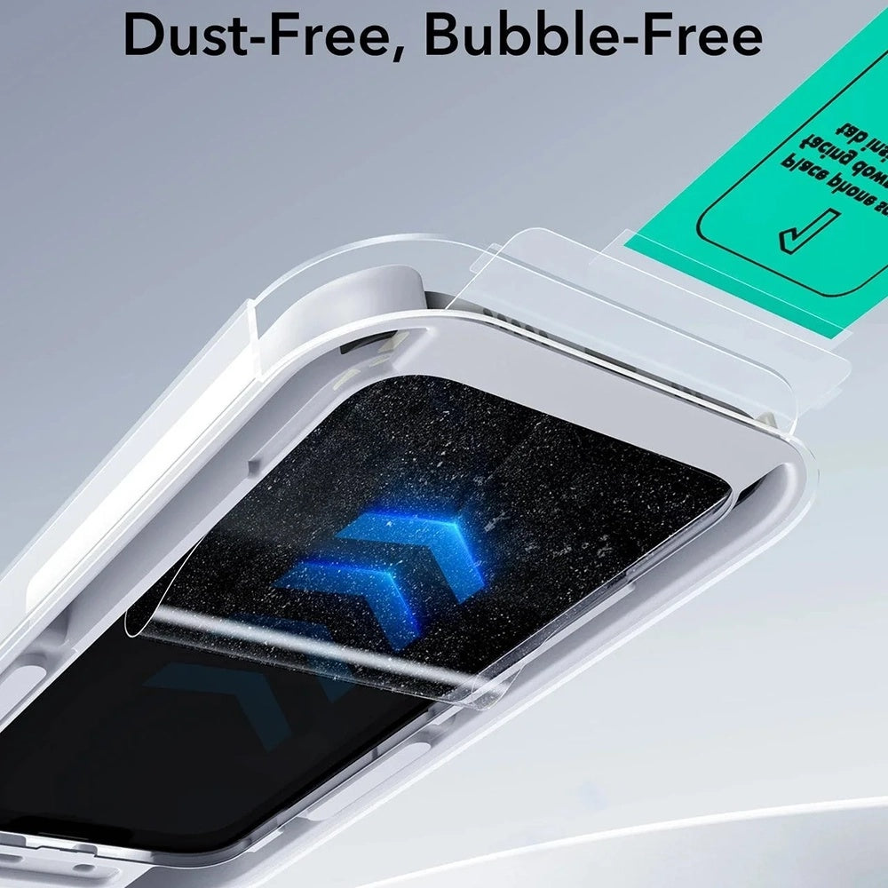 Privacy Screen Protector ESR UltraFit for Apple iPhone 17 Pro, Tempered Glass, Full Glue, Set of 3 Pieces