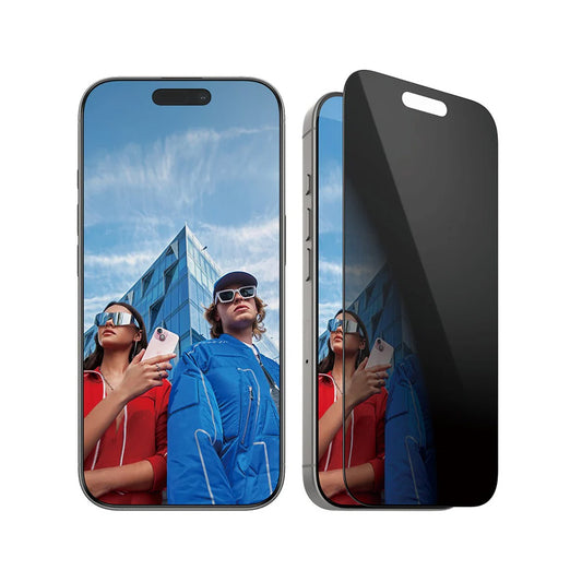 Skyddsfilm för skärm Privacy PanzerGlass Ultra-Wide Fit EasyAligner för Apple iPhone 16 Pro, Härdat Glas, Full Limning