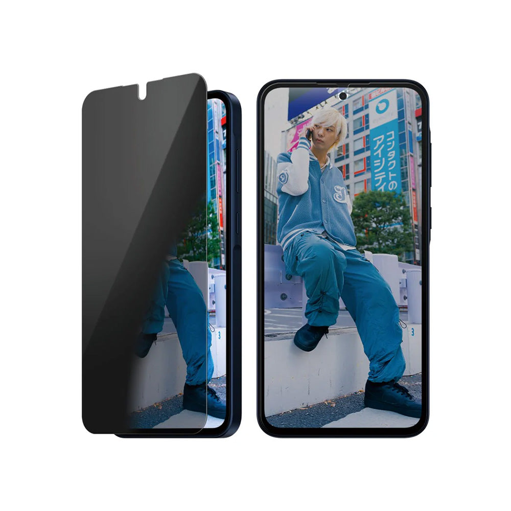 Skyddsfilm Privacy PanzerGlass Ultra-Wide Fit för Samsung Galaxy A36 A366, Härdat Glas, Full Lim