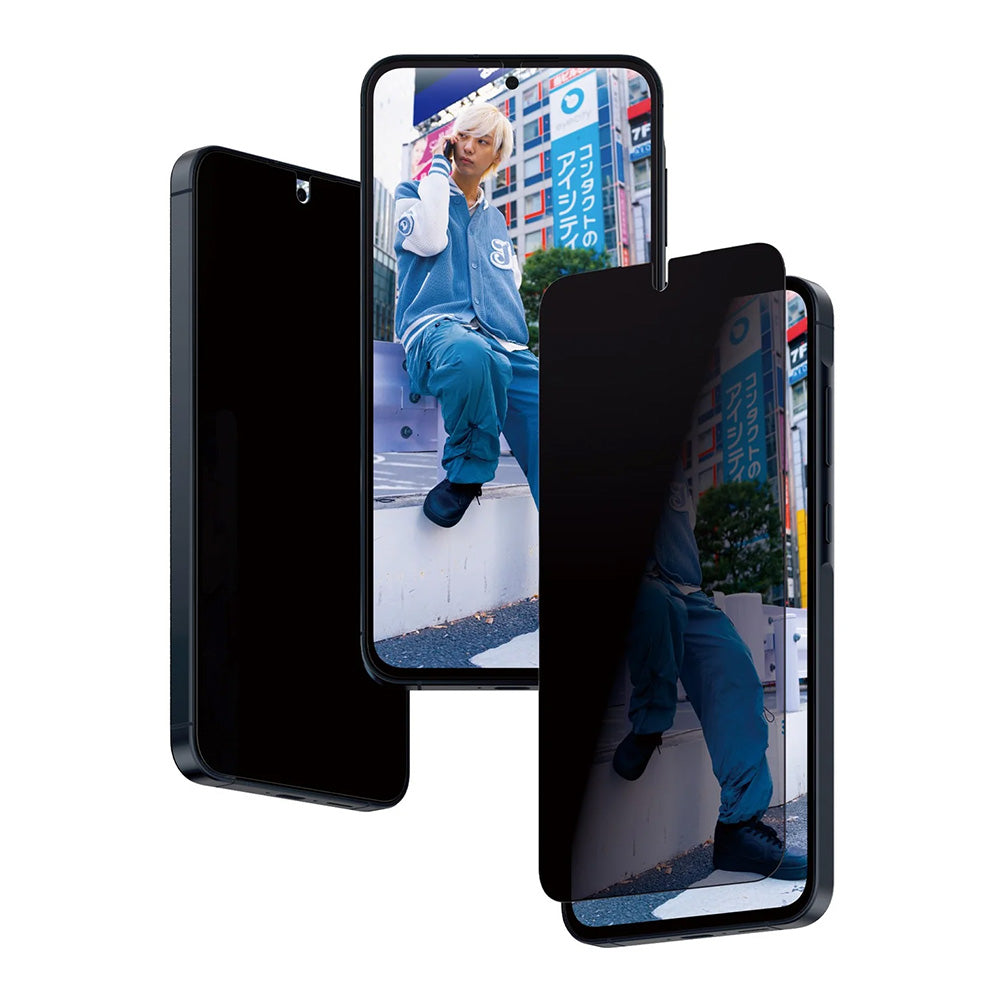 Skyddsfilm för skärm Privacy PanzerGlass Ultra-Wide Fit för Samsung Galaxy A55 5G A556, Härdat Glas, Full Lim