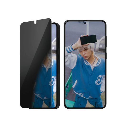 Skyddsfilm för skärm Privacy PanzerGlass Ultra-Wide Fit för Samsung Galaxy S25+ S936 / S24+ S926, Härdat Glas, Full Lim