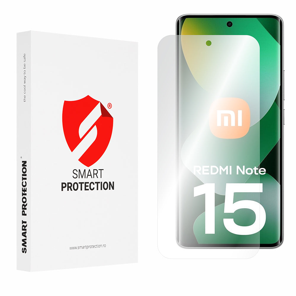 Skärmskydd Smart Protection Premium Classic för Xiaomi Redmi Note 15 4G, Plast, Set med 2 stycken