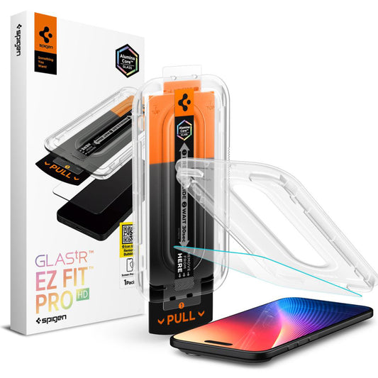 Skärmskydd Spigen GlastR EZ FIT Pro för Apple iPhone 17 Air, Härdat Glas, Full Lim