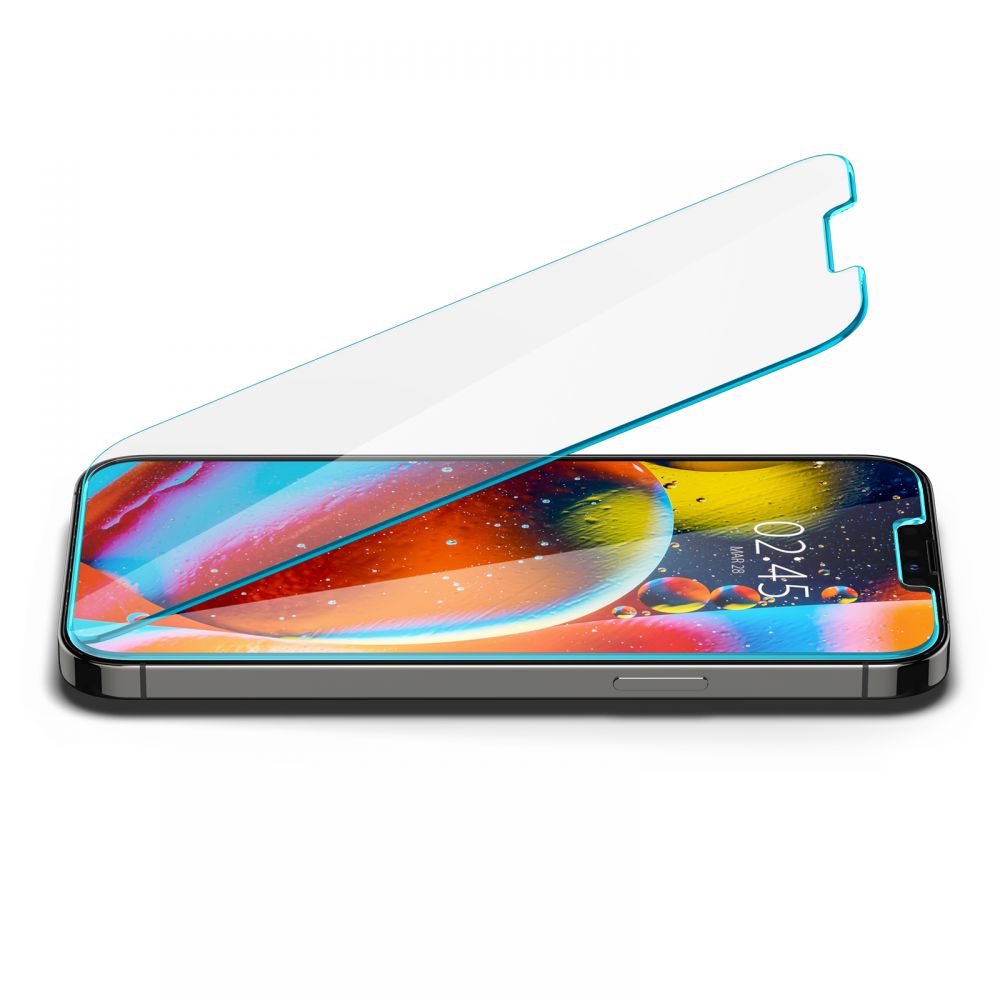 Skärmskydd Spigen GlastR Slim för Apple iPhone 14 Plus / 13 Pro Max, Härdat Glas, Full Glue AGL03382