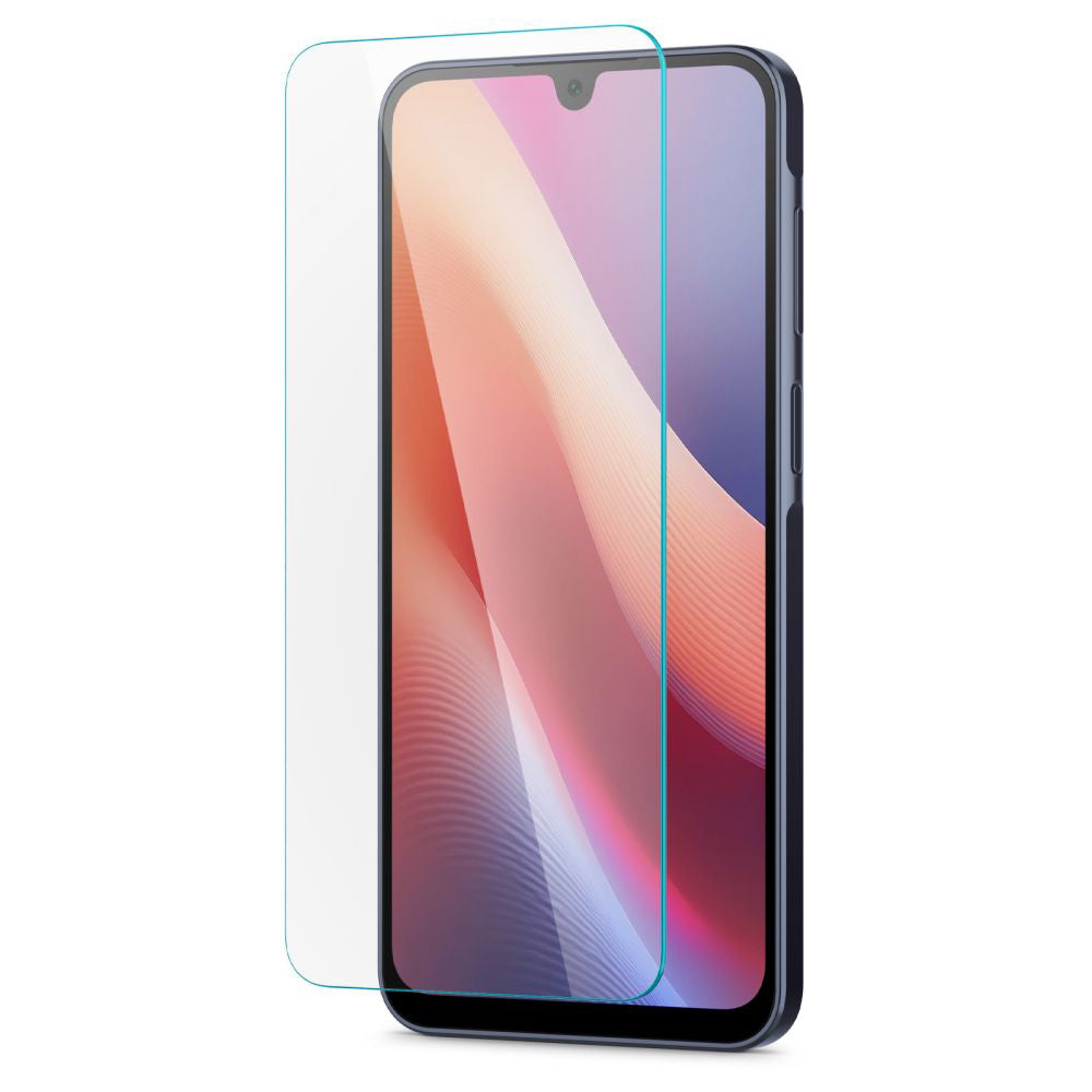 Skärmskydd Spigen GlastR Slim för Samsung Galaxy A26 A266 / A16 5G A166 / A16 4G A165, Härdat Glas, Full Lim, Set med 2 stycken