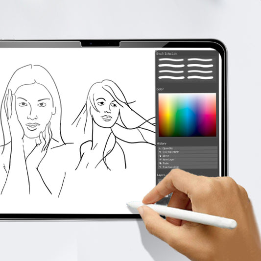 Skärmskydd Techsuit ArmorGlass CrystalHD för Xiaomi Redmi Pad 2, Härdat Glas, Full Lim, Set med 2 stycken