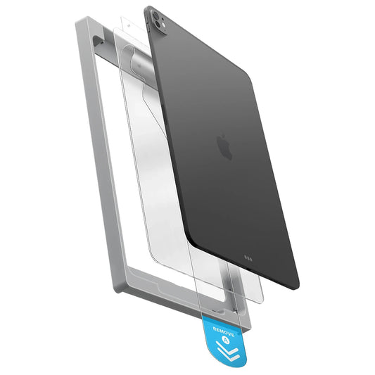 Skärmskydd UNIQ Optix Exofit för Apple iPad Air 11 (2024), Härdat glas, Full limning