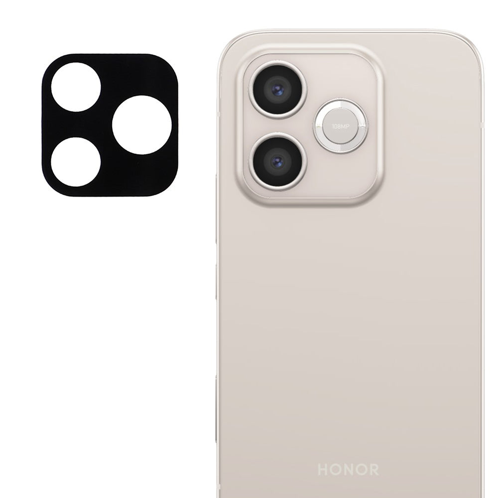 Skyddande film för bakre kamera Techsuit för Honor 600 Lite, härdat glas, svart