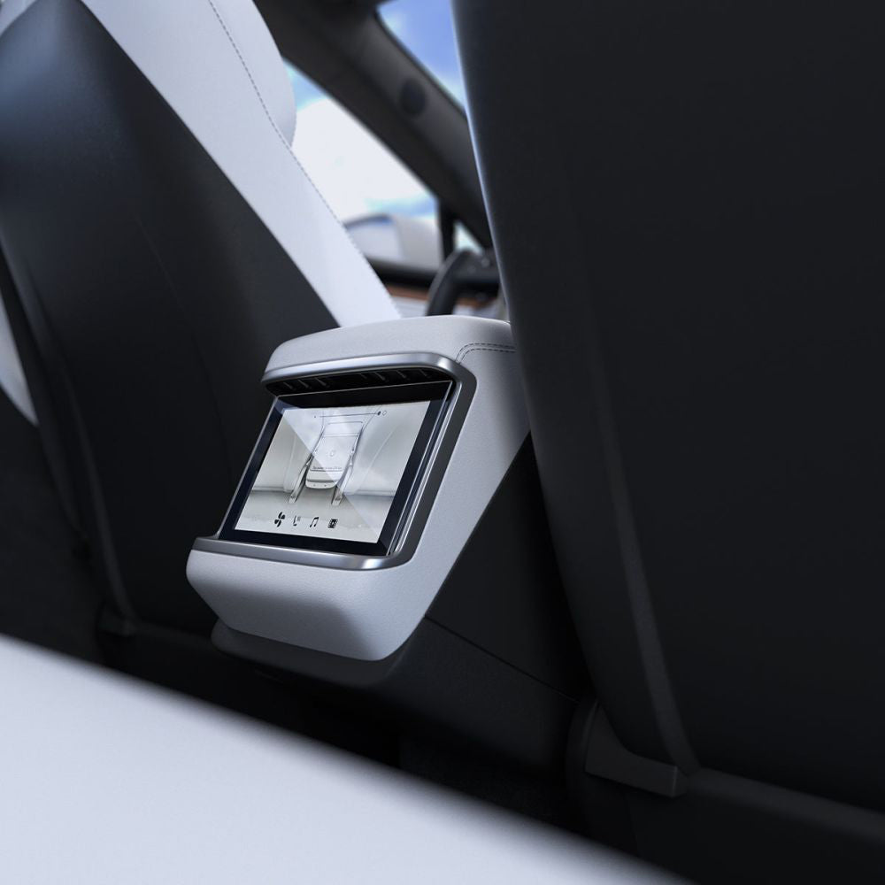 Spigen GlastR Slim Anti-Glare Skyddsfilm för Real Touchscreen Tesla X / S (2022 - 2021), Härdat Glas, Svart