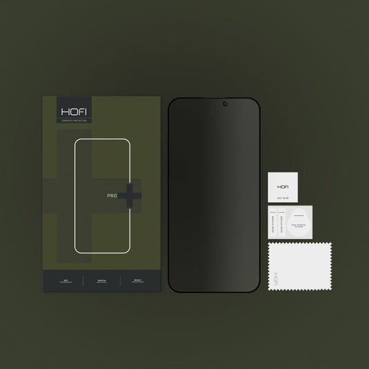 Integritetsskärmskydd HOFI PRO+ för Apple iPhone 14 Pro, Härdat glas, Fullt lim