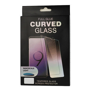 OEM skärmskydd av flytande glas för Samsung Galaxy S9+ G965, UV-lim, UV-skyddat glas