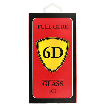 OEM-skärmskydd för Samsung Galaxy A04s A047 / A13 A135 / A13 5G A136, härdat glas, full limning, 6D, svart