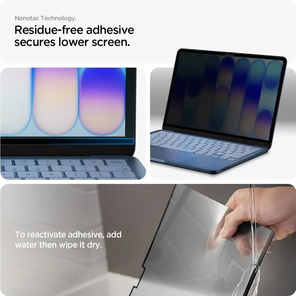 Integritetsskärmskydd Spigen Safe View Magnetic för Apple MacBook Neo 13 tum, plast AFL11670