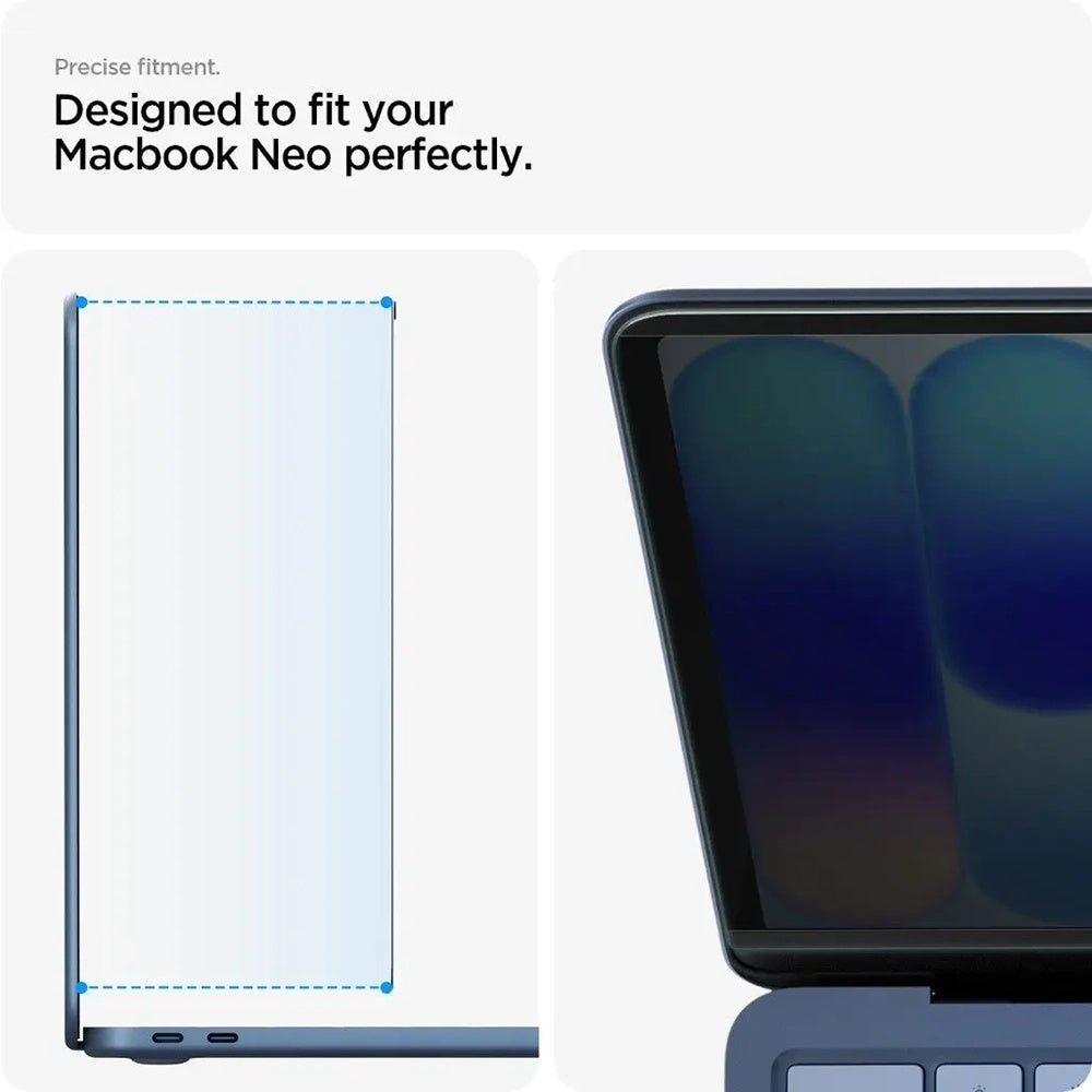 Integritetsskärmskydd Spigen Safe View Magnetic för Apple MacBook Neo 13 tum, plast AFL11670